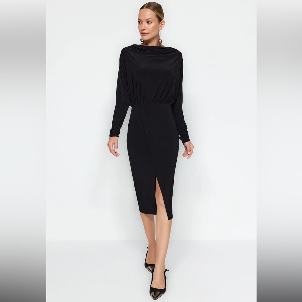 34 Fabulous chic black Dress - Picture 2 of 5